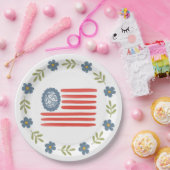 アメリカーナ紙プレート ペーパープレート (パーティー)