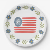 アメリカーナ紙プレート ペーパープレート (正面)