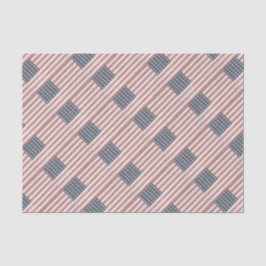 アメリカーナ赤白青ヴィンテージ国旗 薄葉紙