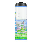 アメリカーナ2ブルーサーマルタンブラー タンブラー (正面)