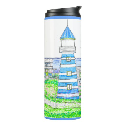 アメリカーナ2ブルーサーマルタンブラー タンブラー (回転左)