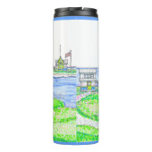 アメリカーナ2ブルーサーマルタンブラー タンブラー (裏面)