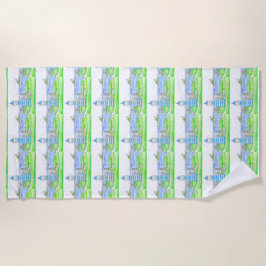 アメリカーナ2ライトハウスビーチタオル ビーチタオル