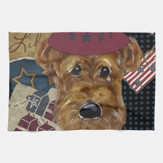 アメリカーナ・アイレデール キッチンタオル (横)