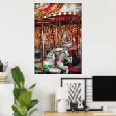 アメリカーナ – 回転木馬 ポスター (ホームオフィス)