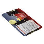 アメリカーノカクテルレシピ マグネット (右側)