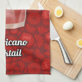 アメリカーノカクテル キッチンタオル (四つ折り)