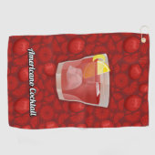 アメリカーノカクテル ゴルフタオル (横)