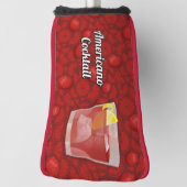 アメリカーノカクテル ゴルフヘッドカバー (回転90)