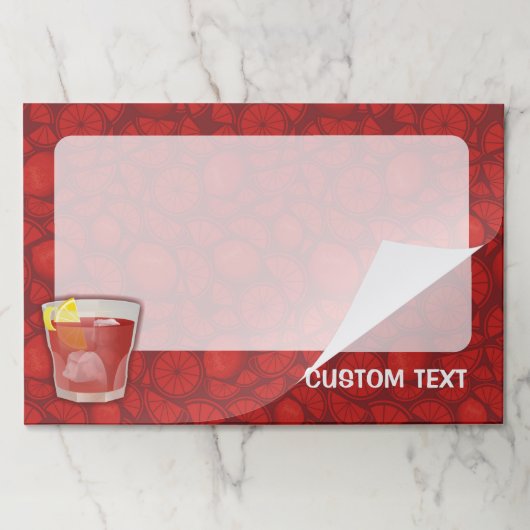 アメリカーノカクテル ペーパーパッド (折り畳み)