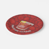 アメリカーノカクテル ペーパープレート (アングル)