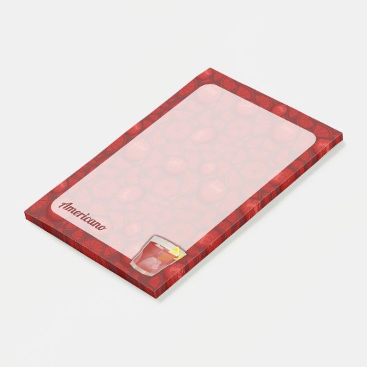 アメリカーノカクテル ポストイット (アングル)