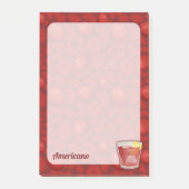 アメリカーノカクテル ポストイット (正面)