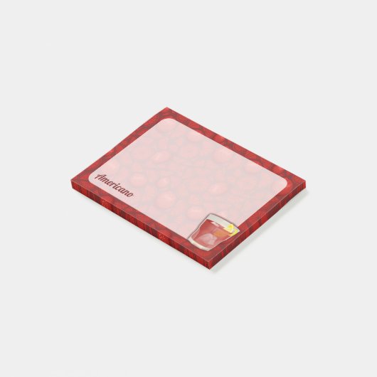 アメリカーノカクテル ポストイット (アングル)