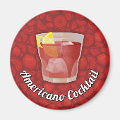 アメリカーノカクテル マグネット (正面)