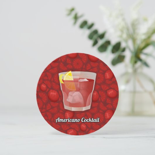 アメリカーノカクテル 招待状 (スタンド正面)