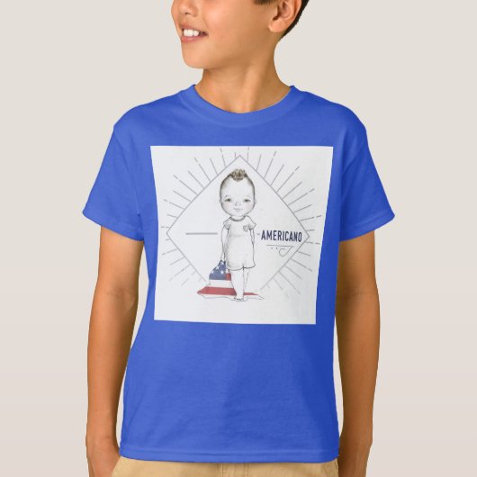 アメリカーノラグラン Tシャツ (正面)