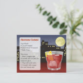 アメリカーノレシピ ポストカード (スタンド正面)