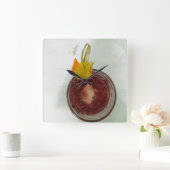 アメリカーノ スクエア壁時計 (ホーム)