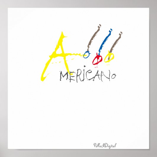 アメリカーノ!!! ポスター (正面)