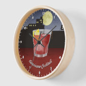 アメリカーノ 壁時計 (傾斜)