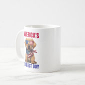 アメリカ一のラブラドール コーヒーマグカップ (正面左)
