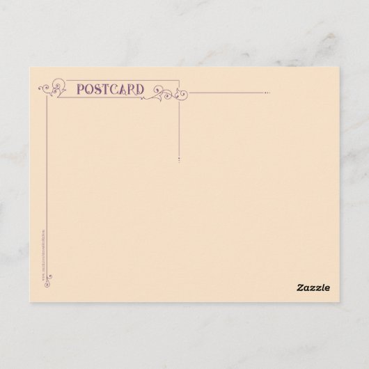 アメリカ万博はがき ポストカード (裏面)