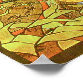 アメリカ三日月サイクル ポスター (角)