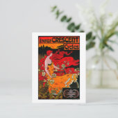 アメリカ三日月ヴィンテージポスターEurope ポストカード (スタンド正面)