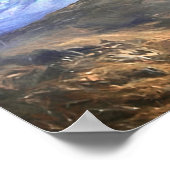 アメリカ上空でF22ラプタージェット ポスター (角)