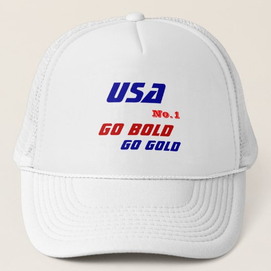 アメリカ五輪帽子 キャップ (正面)