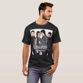 アメリカ人から生まれて世界に落ちること Tシャツ (正面フル)
