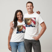 アメリカ人があること誇りを持った Tシャツ (ユニセックス)