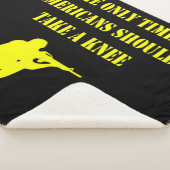 アメリカ人がひざまずくのは時間だけだ シェルパブランケット (3/4)