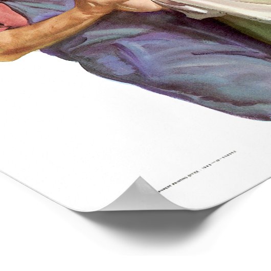 アメリカ人が苦しむ… ポスター (角)