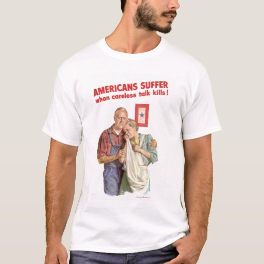 アメリカ人が苦しむ… Tシャツ (正面)
