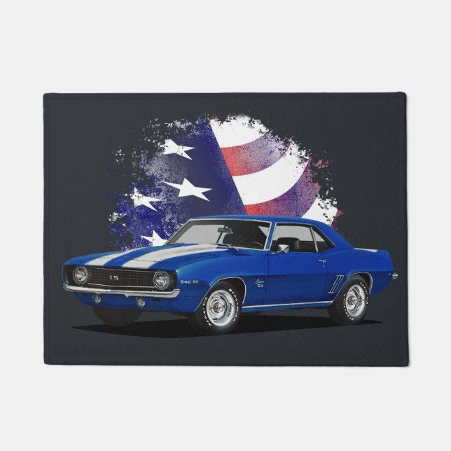 アメリカ人が〜に首を突っ込む ドアマット (正面)