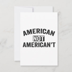 アメリカ人ではなくアメリカ人おもしろいの7月4日 サンキューカード