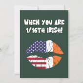 アメリカ人なのに16分の1アイルランド人！ シーズンカード (正面)