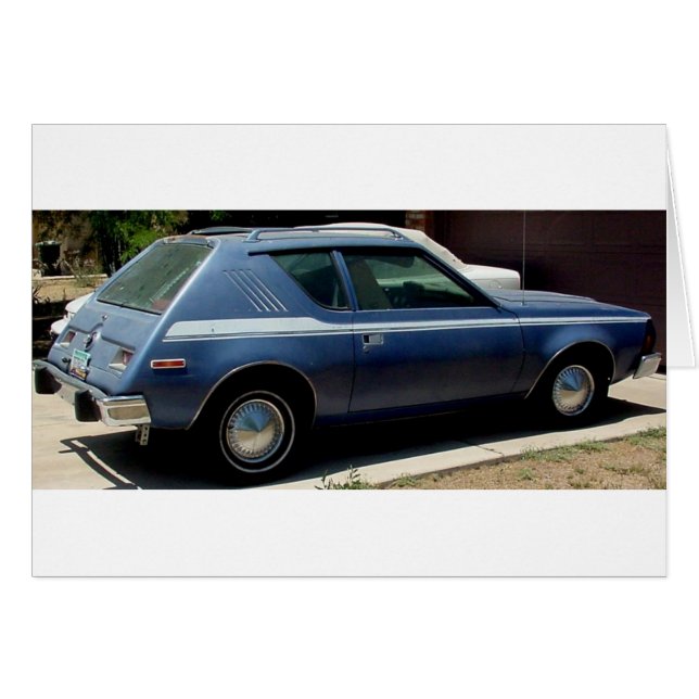 アメリカ人によっては投げ槍がおよびGRAMLINおよびサボテン自動車に乗ります (正面横)