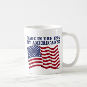 アメリカ人によって米国で作られる! コーヒーマグカップ
