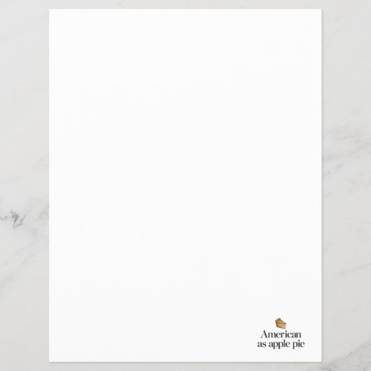 アメリカ人のアップルパイ チラシ (正面)