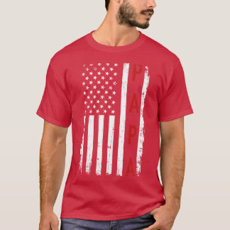 アメリカ人のパパ Tシャツ
