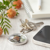 アメリカ人のロビンのキーホルダー キーホルダー (側面)