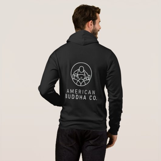 アメリカ人の仏Co.の停電の人の全ジッパーのフード付きスウェットシャツ パーカ (裏面フル)