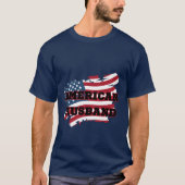 アメリカ人の夫 Tシャツ (正面)