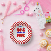 アメリカ人の男の子7月1日の誕生日パーティー ペーパーボウル (パーティー)