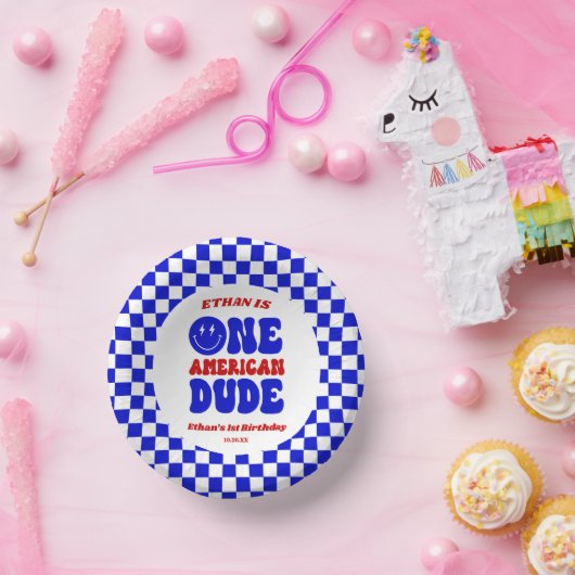 アメリカ人の男の子7月1日の誕生日パーティー ペーパーボウル (パーティー)