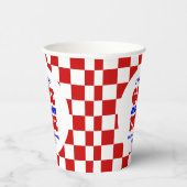 アメリカ人の男の子7月1日の誕生日パーティー 紙コップ (右)