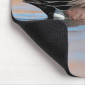 アメリカ人の男性ウィゲオン マウスパッド (コーナー)